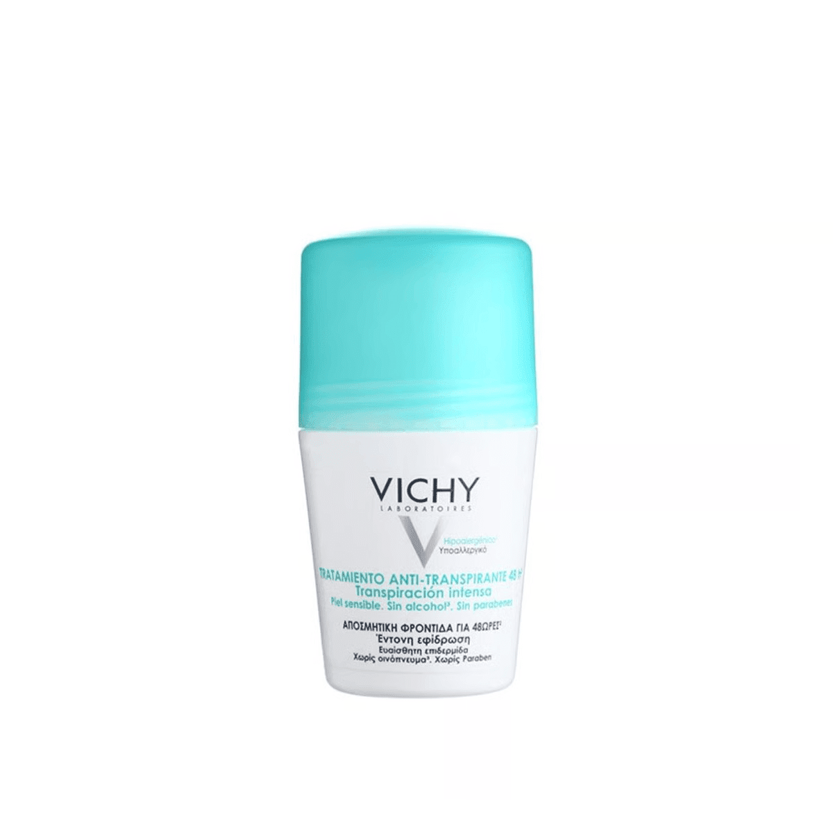 Vichy Antiperspirant Treatment Roll-On 48 h 50 ml – Sensitive Skin Sweat Control – UAE