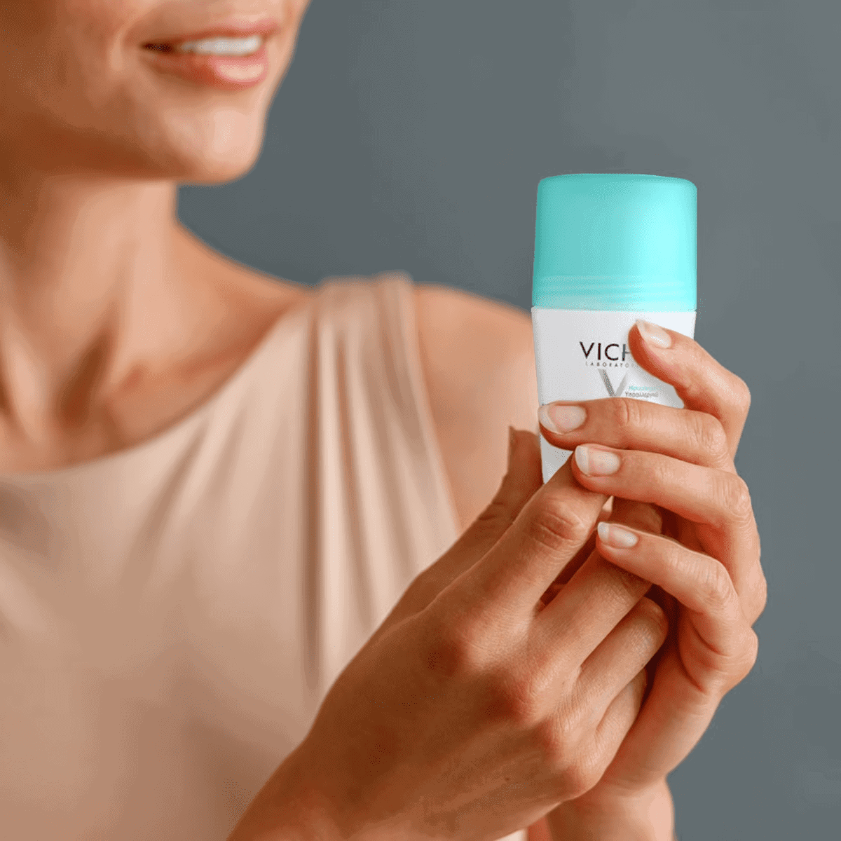 Vichy Sensitive Skin Roll-On for Sweat Control, 48-hour protection, UAE.